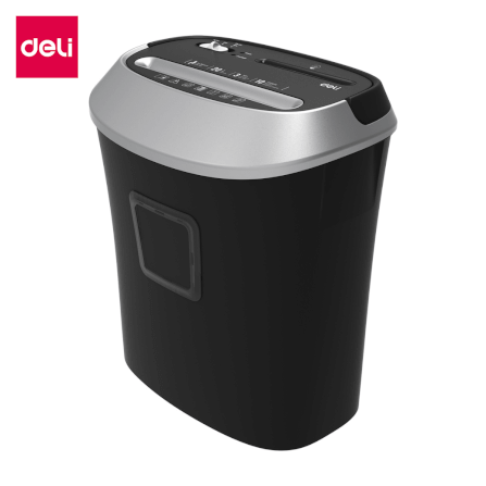 เครื่องทำลายเอกสารอัตโนมัติ Deli E9948-BK-01 สีดำ_0